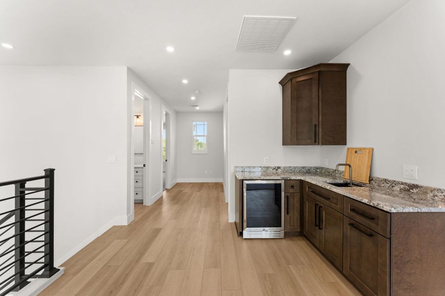 Furnished interior view inside a new home in , Leander (Image 34).