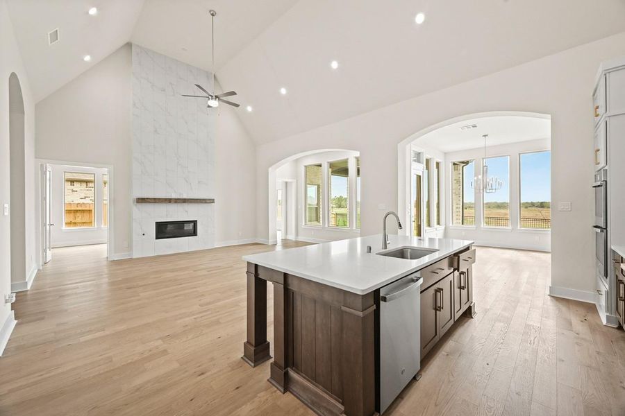 Furnished interior view inside a new home in Briarley, Montgomery (Image 13).