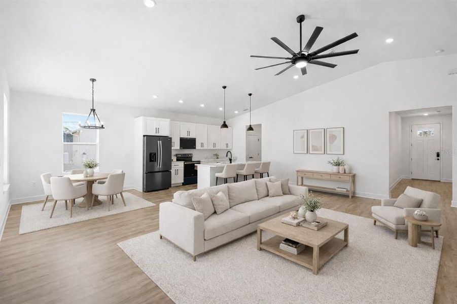 Furnished interior view inside a new home in , Spring Hill (Image 8).