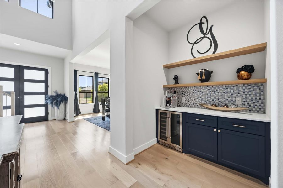 Furnished interior view inside a new home in Artavia, Conroe (Image 47).