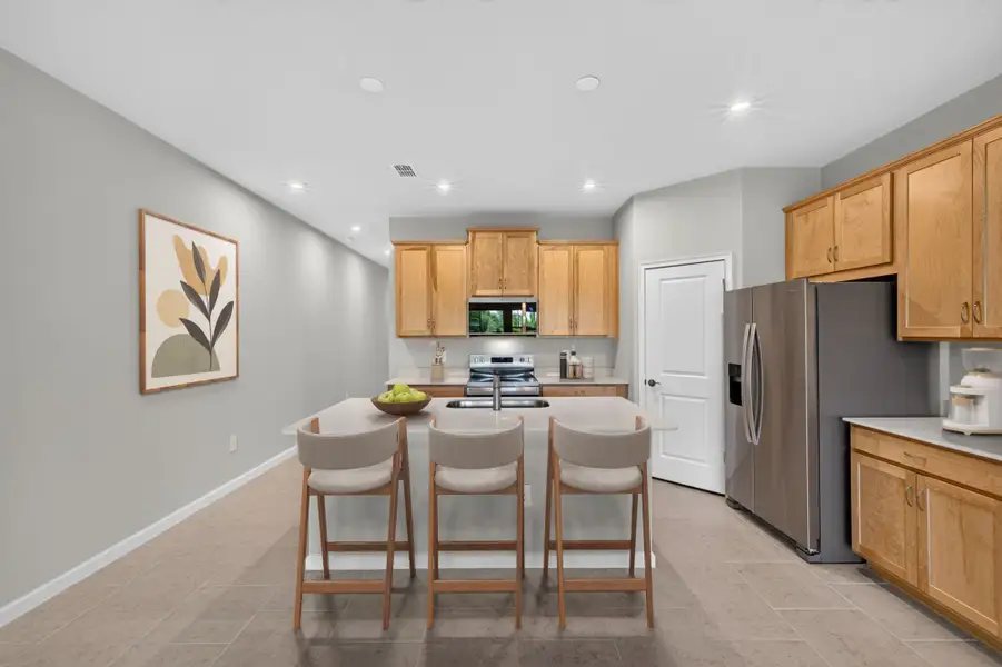 Furnished interior view inside a new home in Crosswind Ranch, Parrish (Image 3).