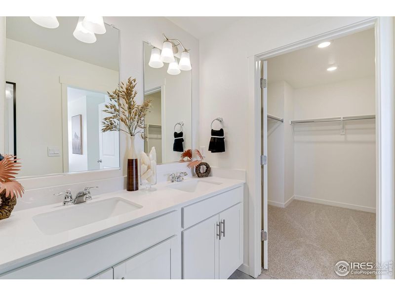 Furnished interior view inside a new home in Revere at Johnstown, Johnstown (Image 8).