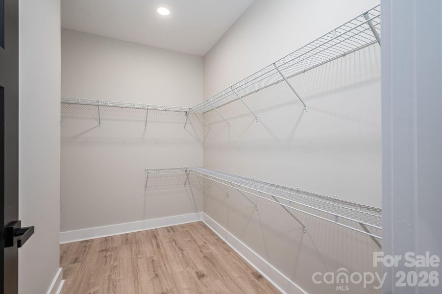 Primary Walk in closet