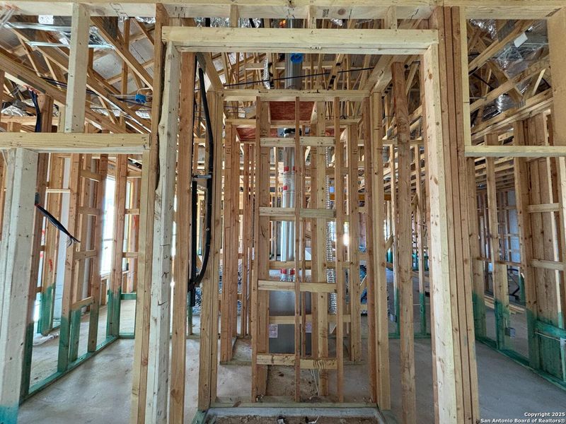 In-progress construction of a new home in Saddlebrook Ranch, Schertz, TX (Image 24).