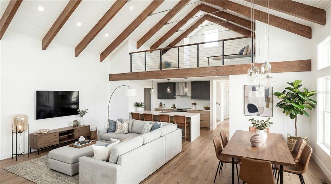 Furnished interior view inside a new home in , Holmes Beach (Image 5). Furnished interior view inside a new home in , Holmes Beach (Image 5).