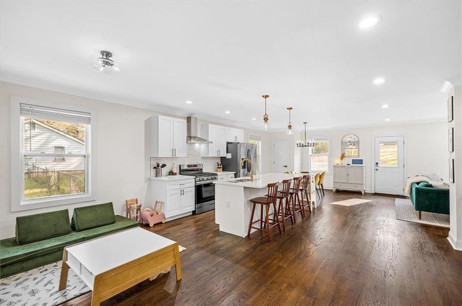 Furnished interior view inside a new home in , Scottdale (Image 46).
