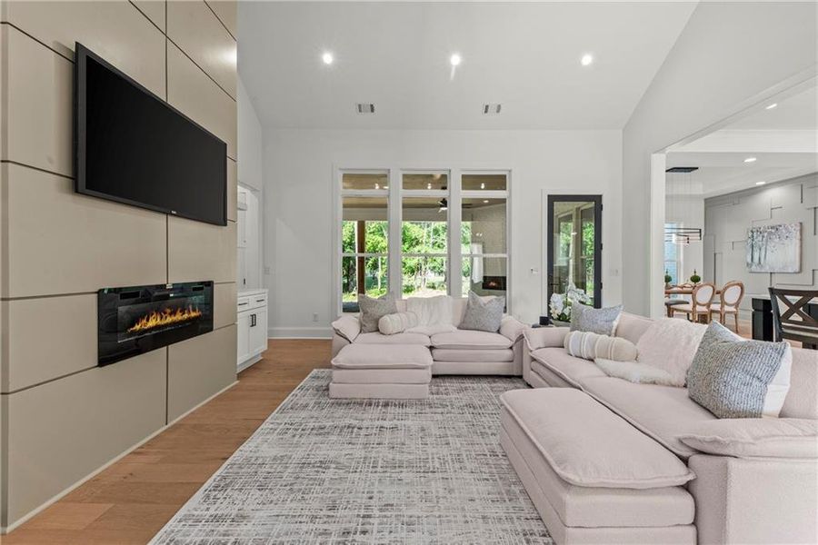 Furnished interior view inside a new home in , Greensboro (Image 12).