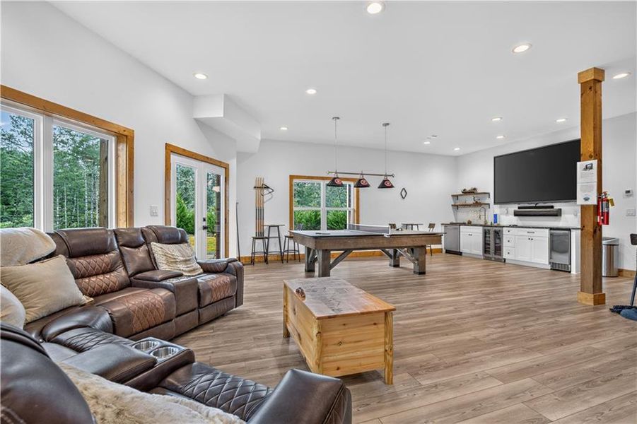 Furnished interior view inside a new home in , Ellijay (Image 7). Furnished interior view inside a new home in , Ellijay (Image 7).