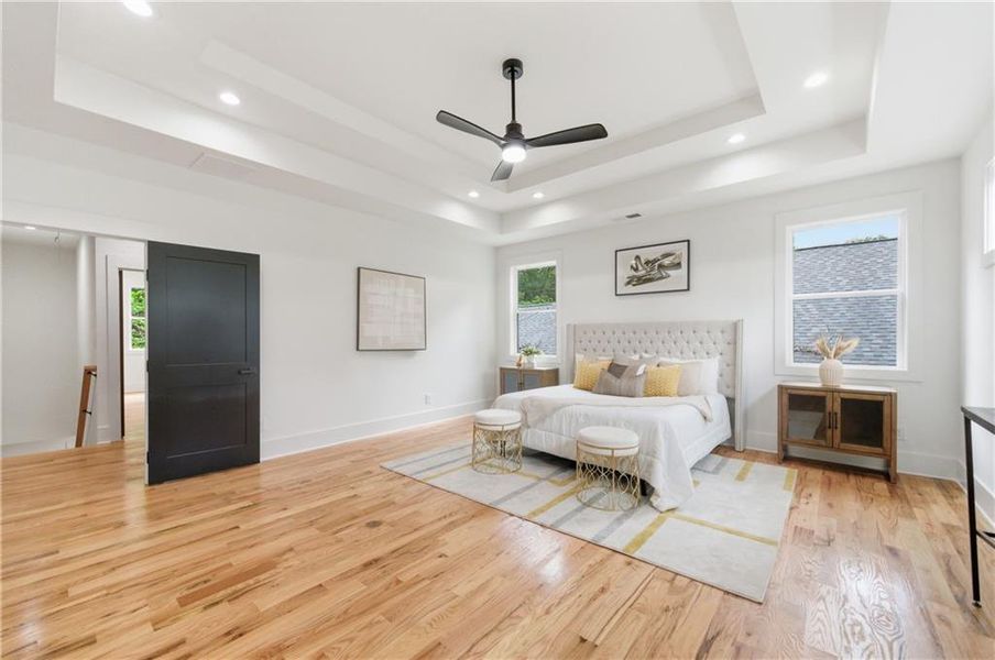 Furnished interior view inside a new home in , Atlanta (Image 12). Furnished interior view inside a new home in , Atlanta (Image 12).