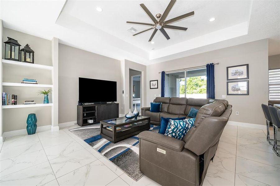 Furnished interior view inside a new home in , St. Cloud (Image 16).