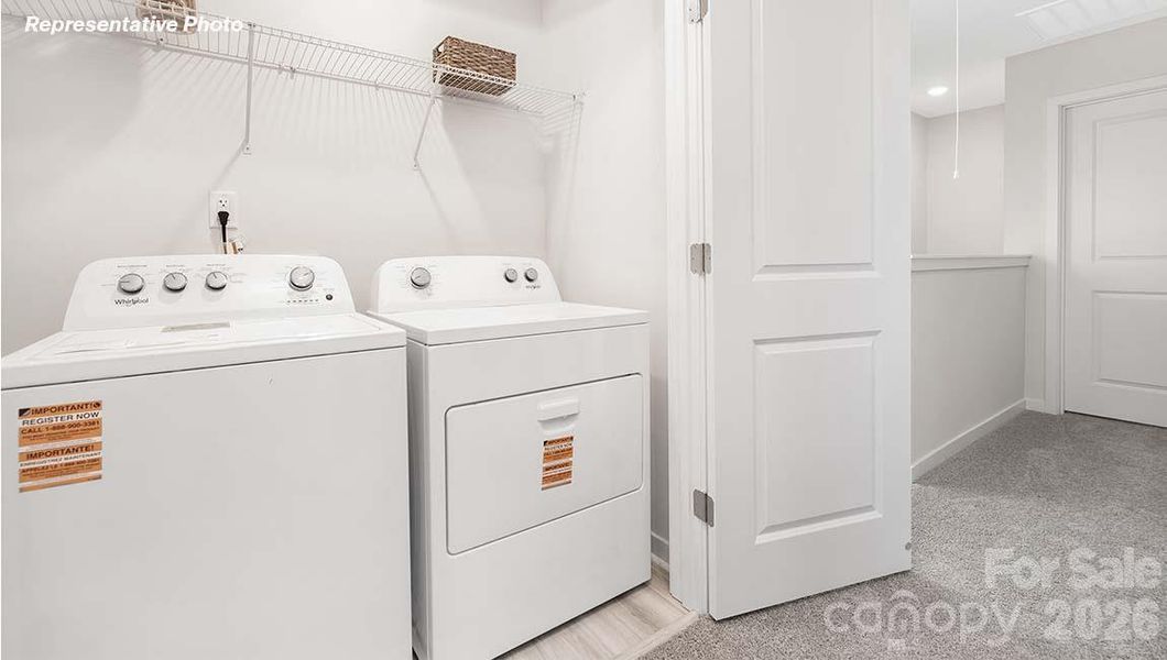 Close-up of interior finishes inside a home in The Townes at Troutman, Troutman (Image 17).