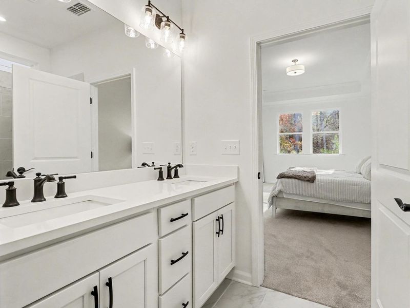 Furnished interior view inside a new home in Kelly Preserve, Loganville (Image 19).