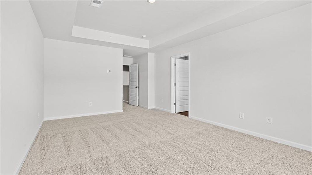 Spacious, unfurnished interior of a new home in Echo Glen, Stockbridge (Image 27). Spacious, unfurnished interior of a new home in Echo Glen, Stockbridge (Image 27).