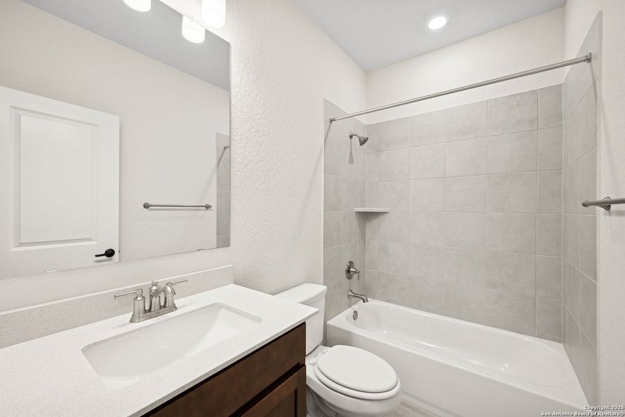 Furnished interior view inside a new home in Windsong - Reserve Series, Boerne (Image 13). Furnished interior view inside a new home in Windsong - Reserve Series, Boerne (Image 13).