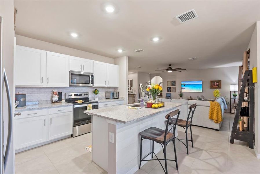 Furnished interior view inside a new home in , Punta Gorda (Image 9).