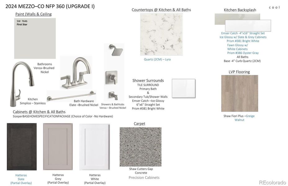 Sample of building materials used in homes in Windler, Aurora (Image 21).