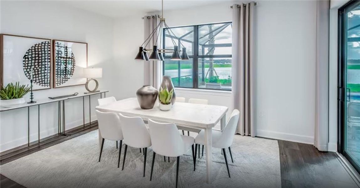 Furnished interior view inside a new home in Overland, Locust Grove (Image 5). Furnished interior view inside a new home in Overland, Locust Grove (Image 5).