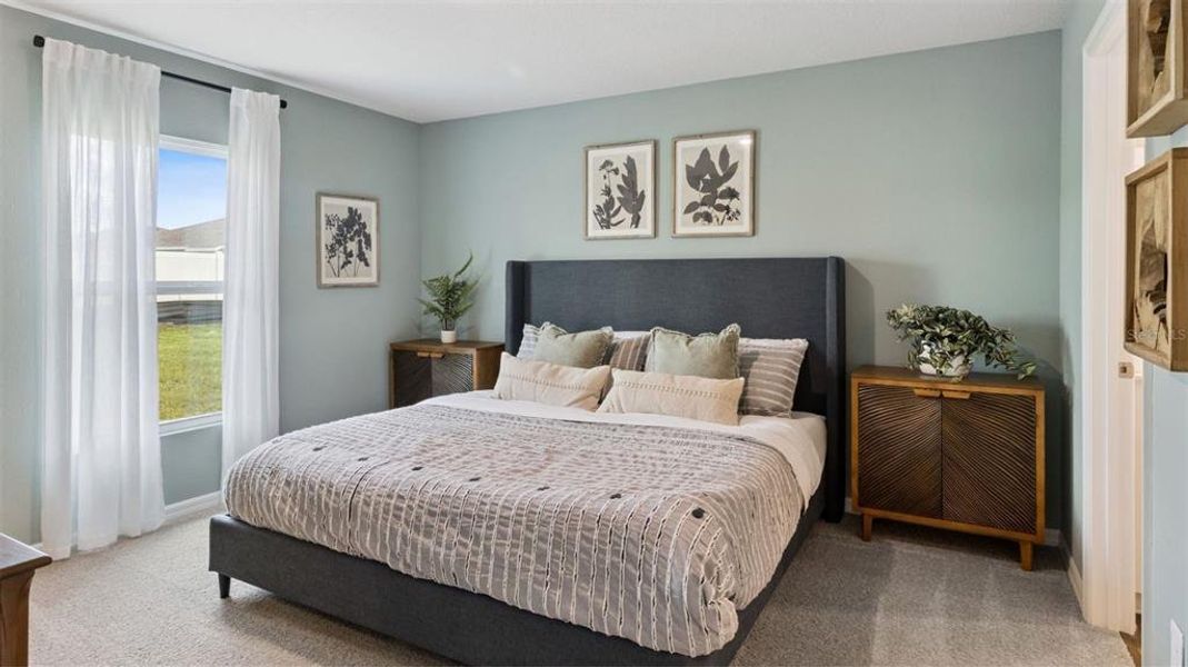 Furnished interior view inside a new home in , Deltona (Image 4).