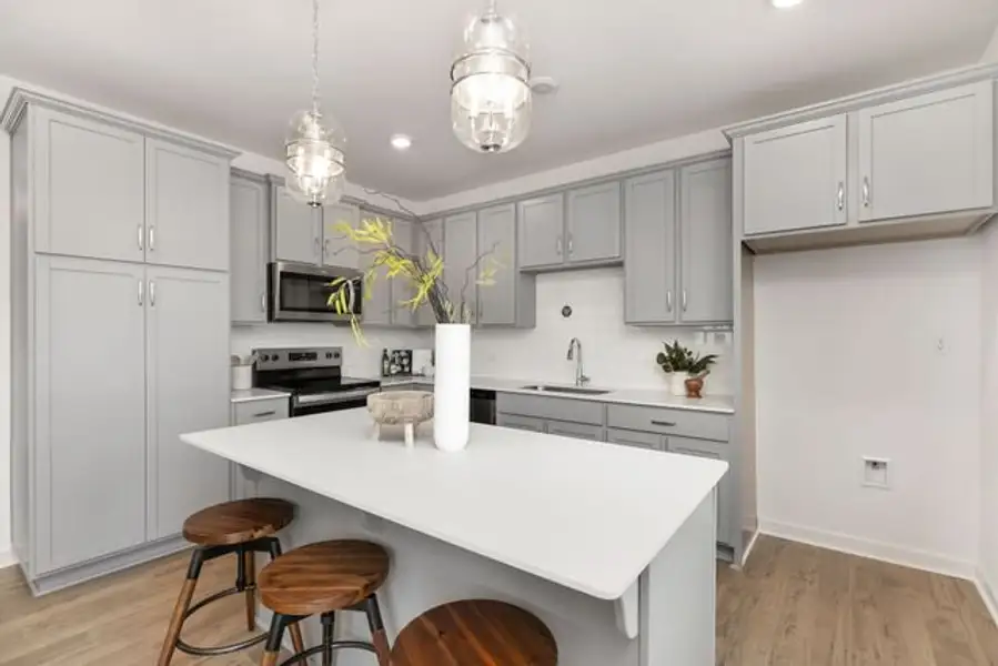 Representative furnished interior of a home built from the Eden by True Homes in Tanglewood East, Angier (Image 5).