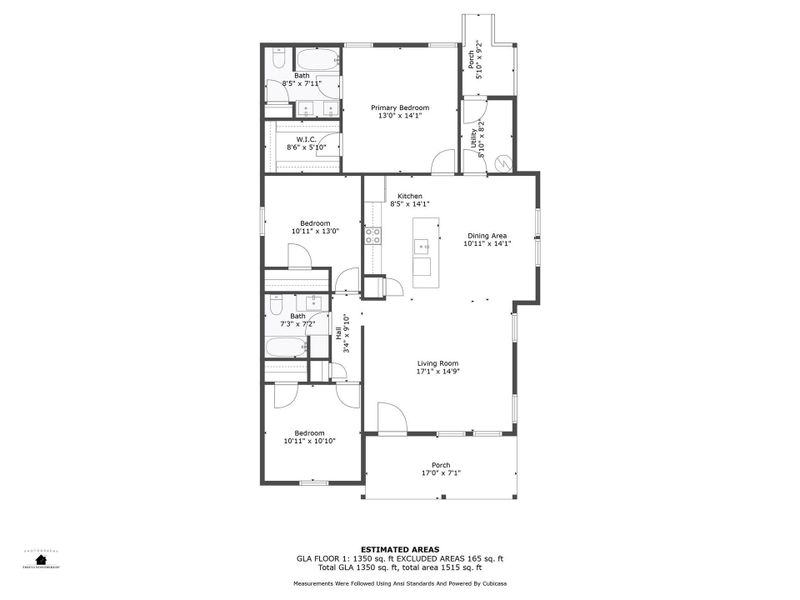 2D floor plan layout of this home in , Salisbury, NC (Image 3). 2D floor plan layout of this home in , Salisbury, NC (Image 3).