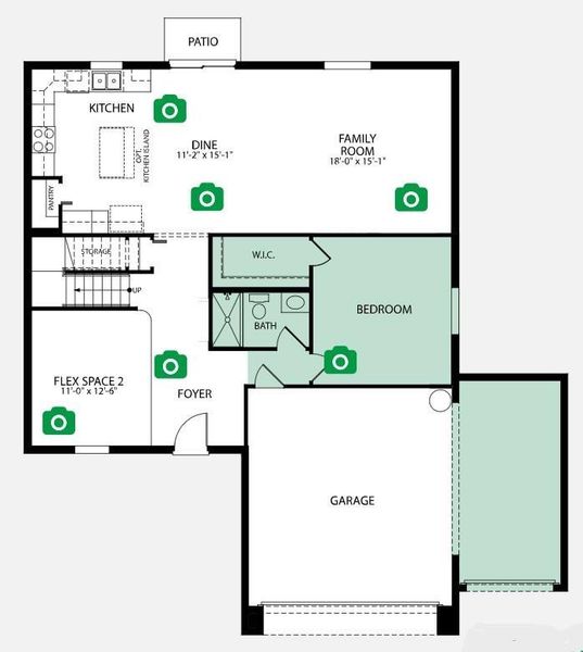 1st Floor - Floor Plan