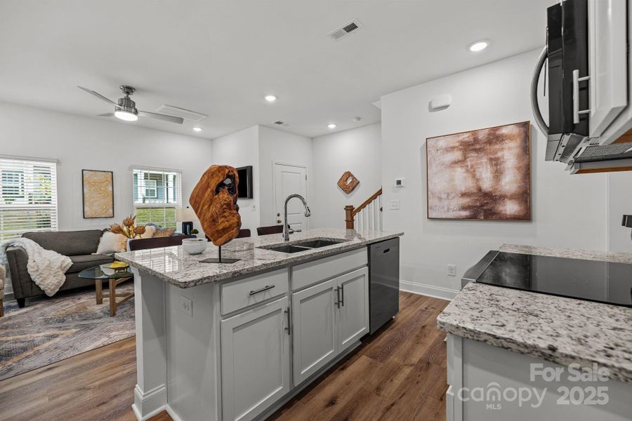 Furnished interior view inside a new home in Sycamore Trail, Matthews (Image 19).