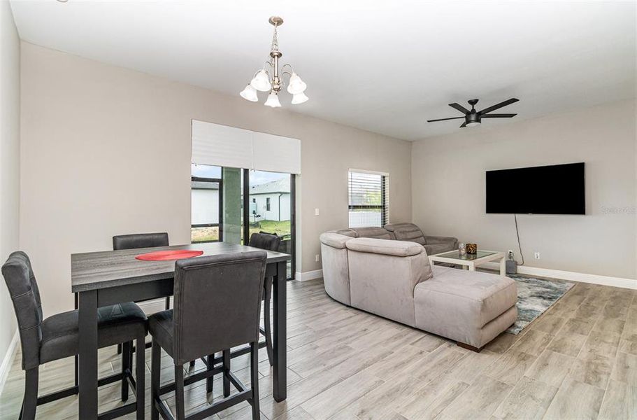 Furnished interior view inside a new home in , Cape Coral (Image 4).