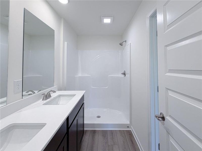 Furnished interior view inside a new home in , Rockmart (Image 10).