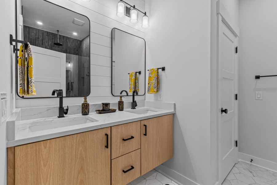 Furnished interior view inside a new home in , North Charleston (Image 40).