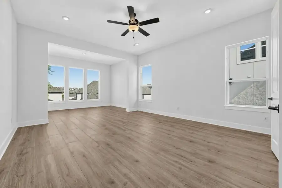 Spacious, unfurnished interior of a new home in Travisso, Leander (Image 12). Spacious, unfurnished interior of a new home in Travisso, Leander (Image 12).