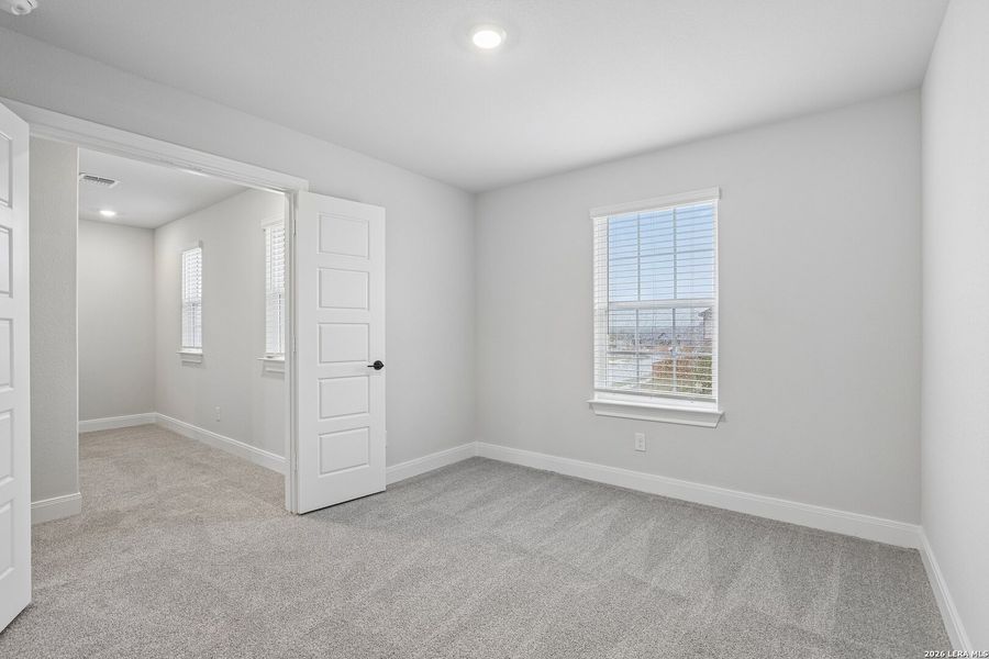 Spacious, unfurnished interior of a new home in Hightop Ridge, Converse (Image 13).