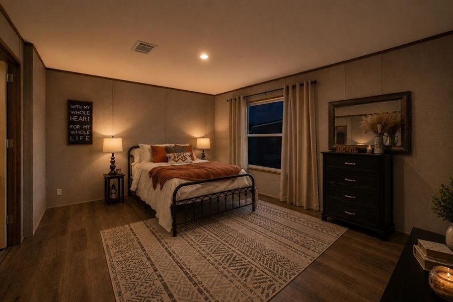 Furnished interior view inside a new home in , Azle (Image 21).