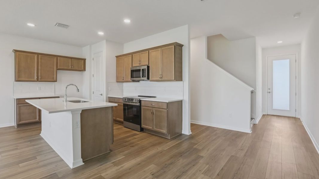 The Kitchen and Dining Room