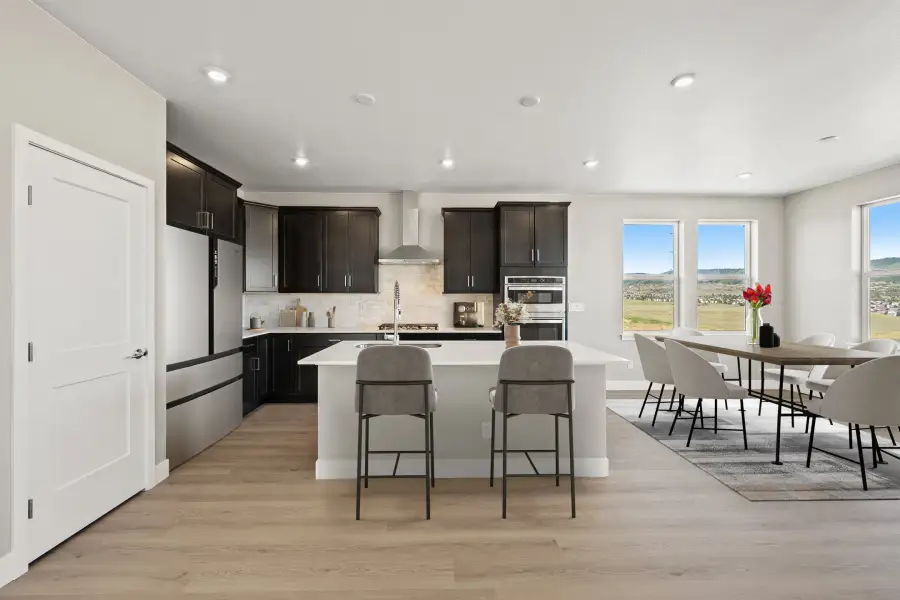 Furnished interior view inside a new home in Trumark Homes at Sterling Ranch, Littleton (Image 6).