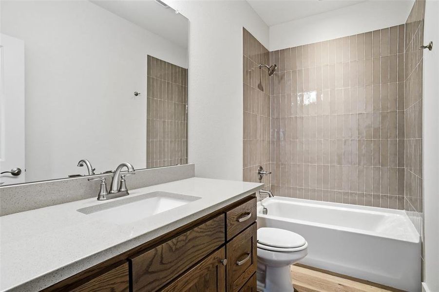 Furnished interior view inside a new home in , Sanger (Image 7). Furnished interior view inside a new home in , Sanger (Image 7).