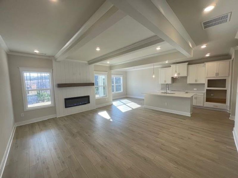 Spacious, unfurnished interior of a new home in Ponderosa Farms Estates, Gainesville (Image 15).
