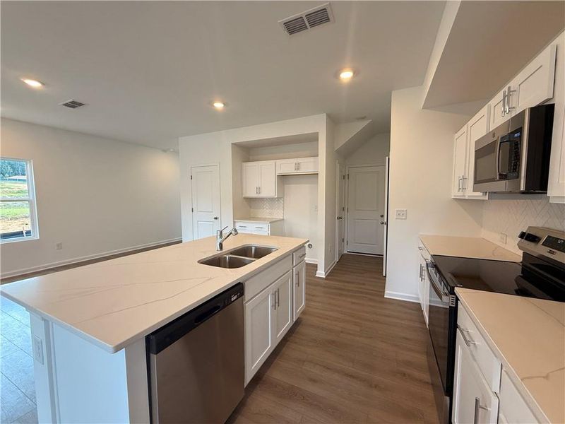 Furnished interior view inside a new home in Leydenview, Mableton (Image 10).