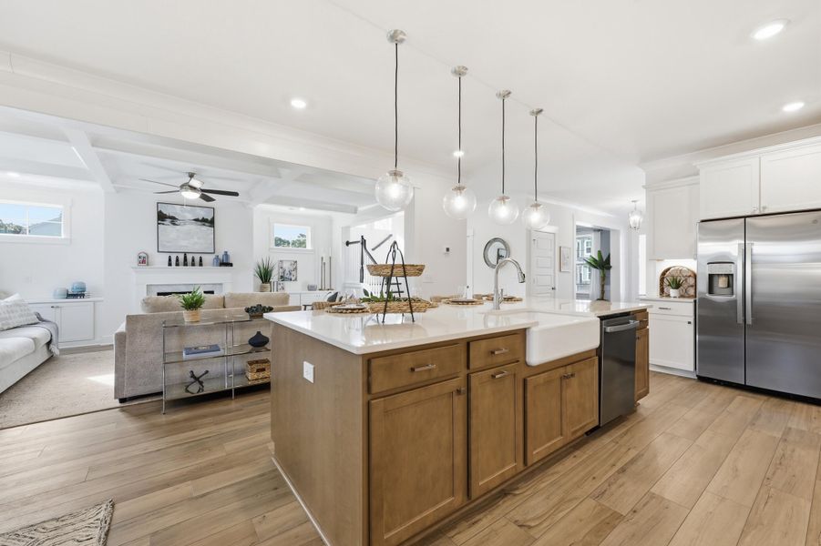 Furnished interior view inside a new home in , Summerville (Image 6).