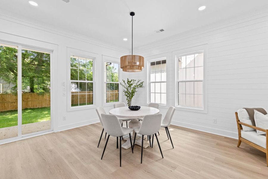 Furnished interior view inside a new home in , North Charleston (Image 36).