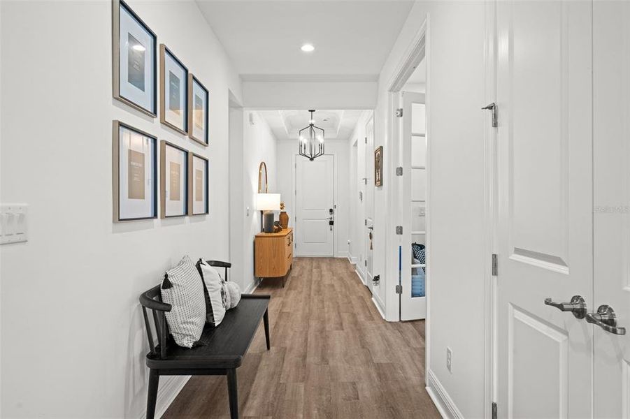 Furnished interior view inside a new home in , Punta Gorda (Image 43).