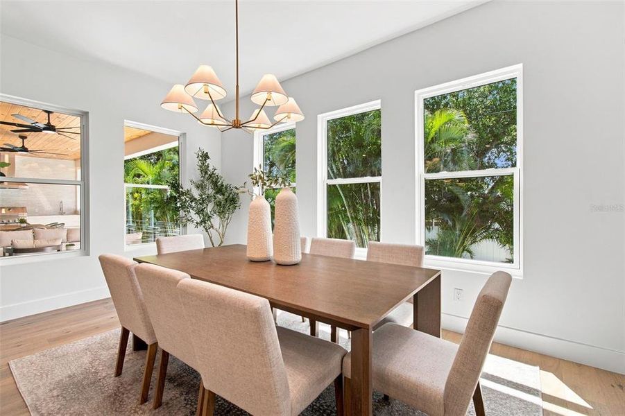 Furnished interior view inside a new home in , Tampa (Image 14). Furnished interior view inside a new home in , Tampa (Image 14).