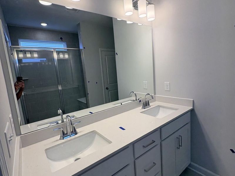 Furnished interior view inside a new home in Woodland Crossing, Zebulon (Image 7).