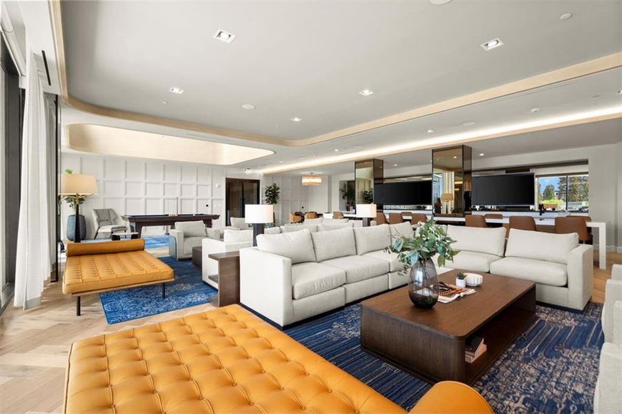 Furnished interior view inside a new home in The Dillon Buckhead, Atlanta (Image 45). Furnished interior view inside a new home in The Dillon Buckhead, Atlanta (Image 45).