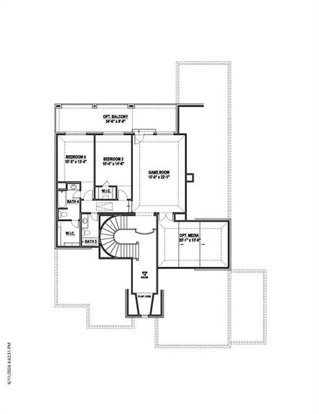 2nd Level Floor Plan