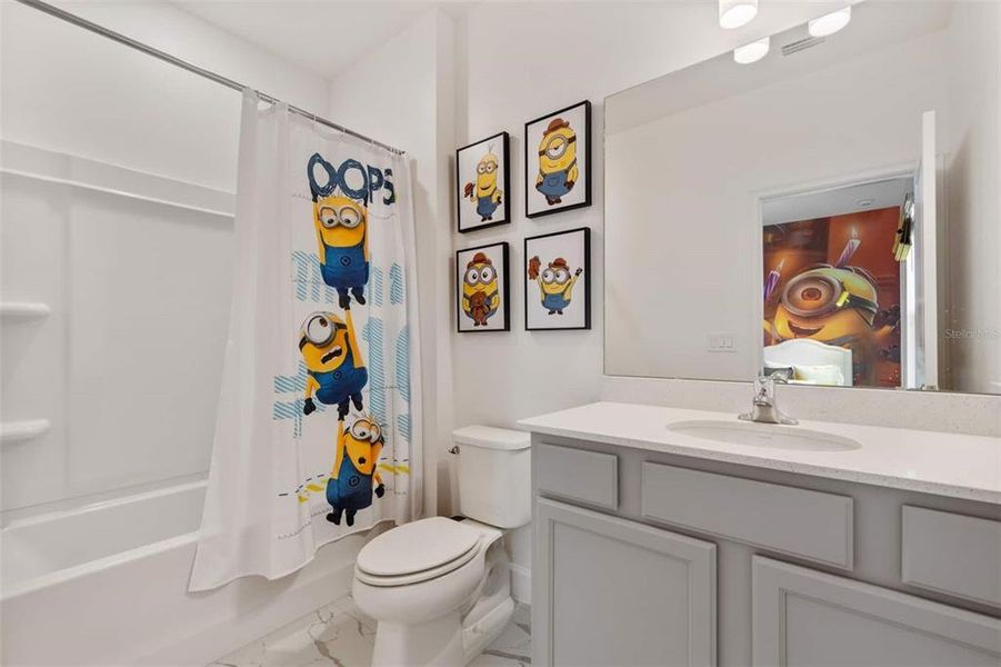 Furnished interior view inside a new home in , Kissimmee (Image 8).