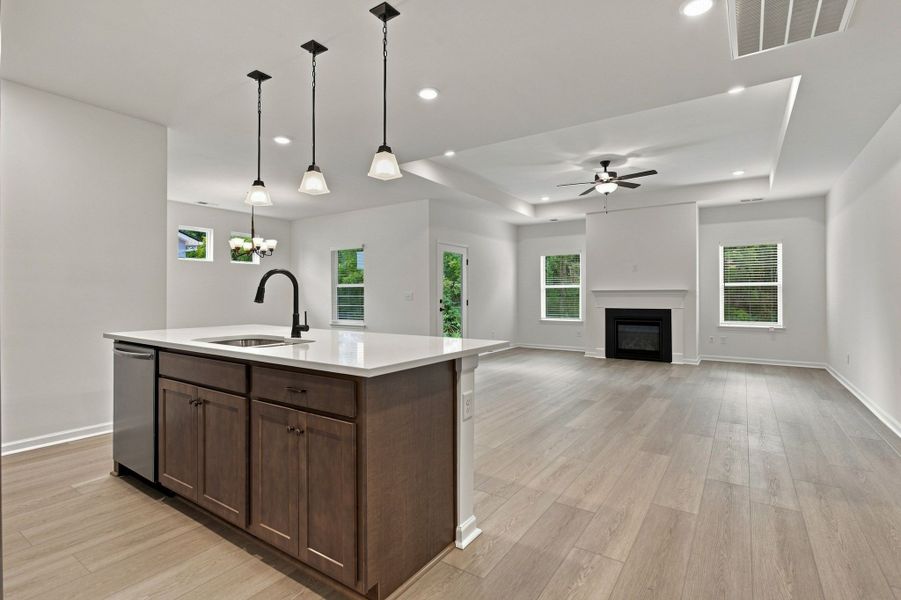 Furnished interior view inside a new home in Hampshire Hills, Columbia (Image 14).
