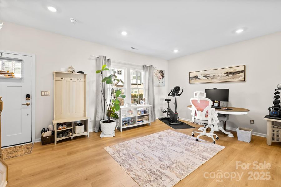 Furnished interior view inside a new home in Parkside Commons, Davidson (Image 11). Furnished interior view inside a new home in Parkside Commons, Davidson (Image 11).