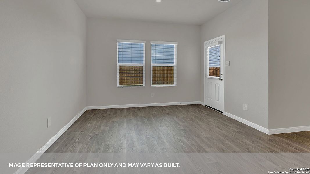 Spacious, unfurnished interior of a new home in Paramount, Kyle (Image 24).