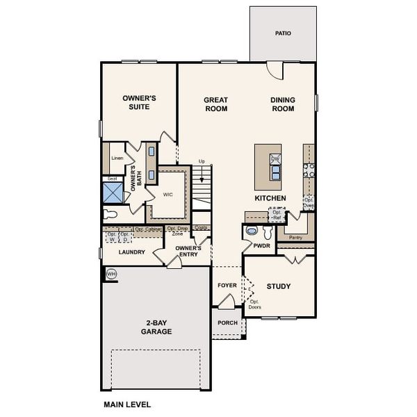 2D floor plan layout of this home in Cannon Manor, Kannapolis, NC (Image 2). 2D floor plan layout of this home in Cannon Manor, Kannapolis, NC (Image 2).