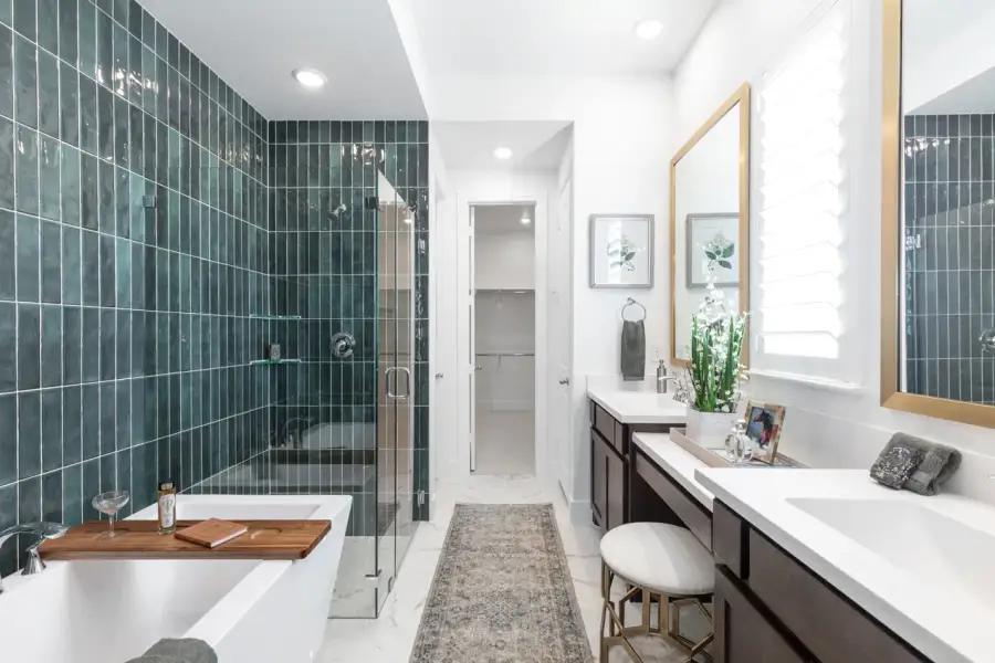Representative Primary Bathroom - some options shown